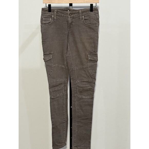 Carmar Womens Jeans Low Rise Skinny Medium Wash Stretch 24-31 - Picture 1 of 4